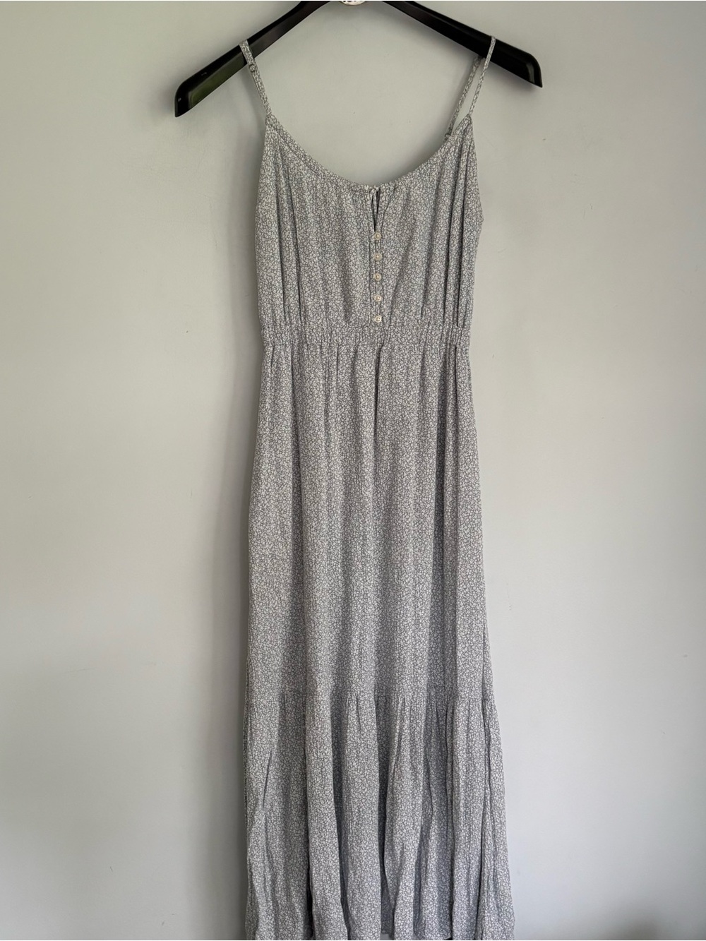 Abercrombie & Fitch Floral Maxi Sundress with Spaghetti Straps